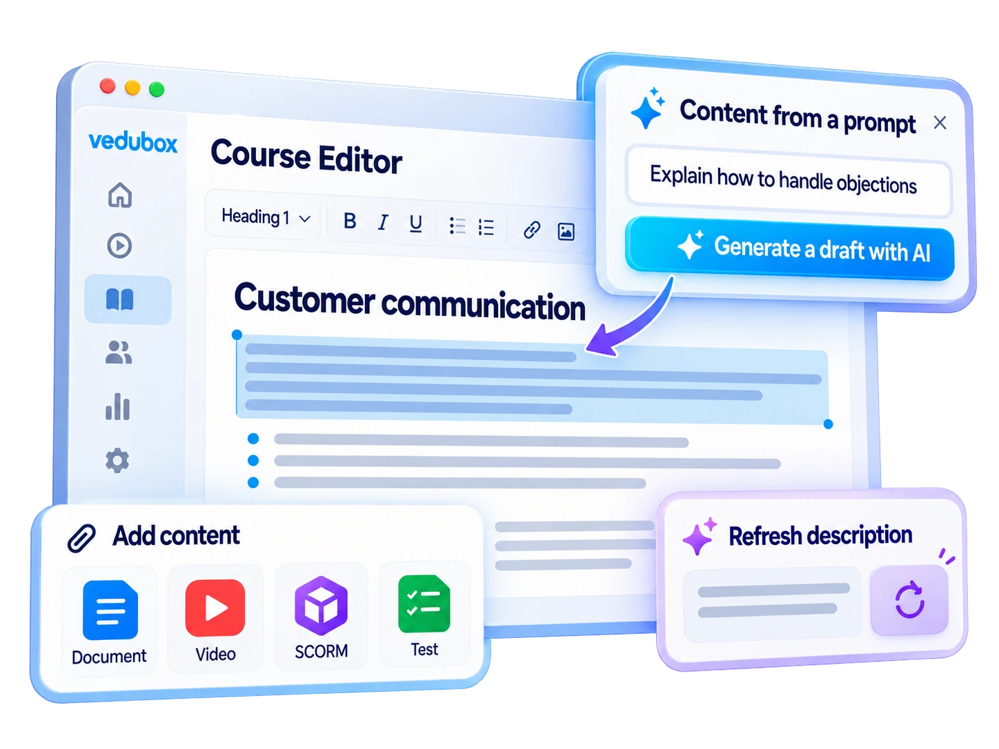 AI gets you started, your expertise finishes the job