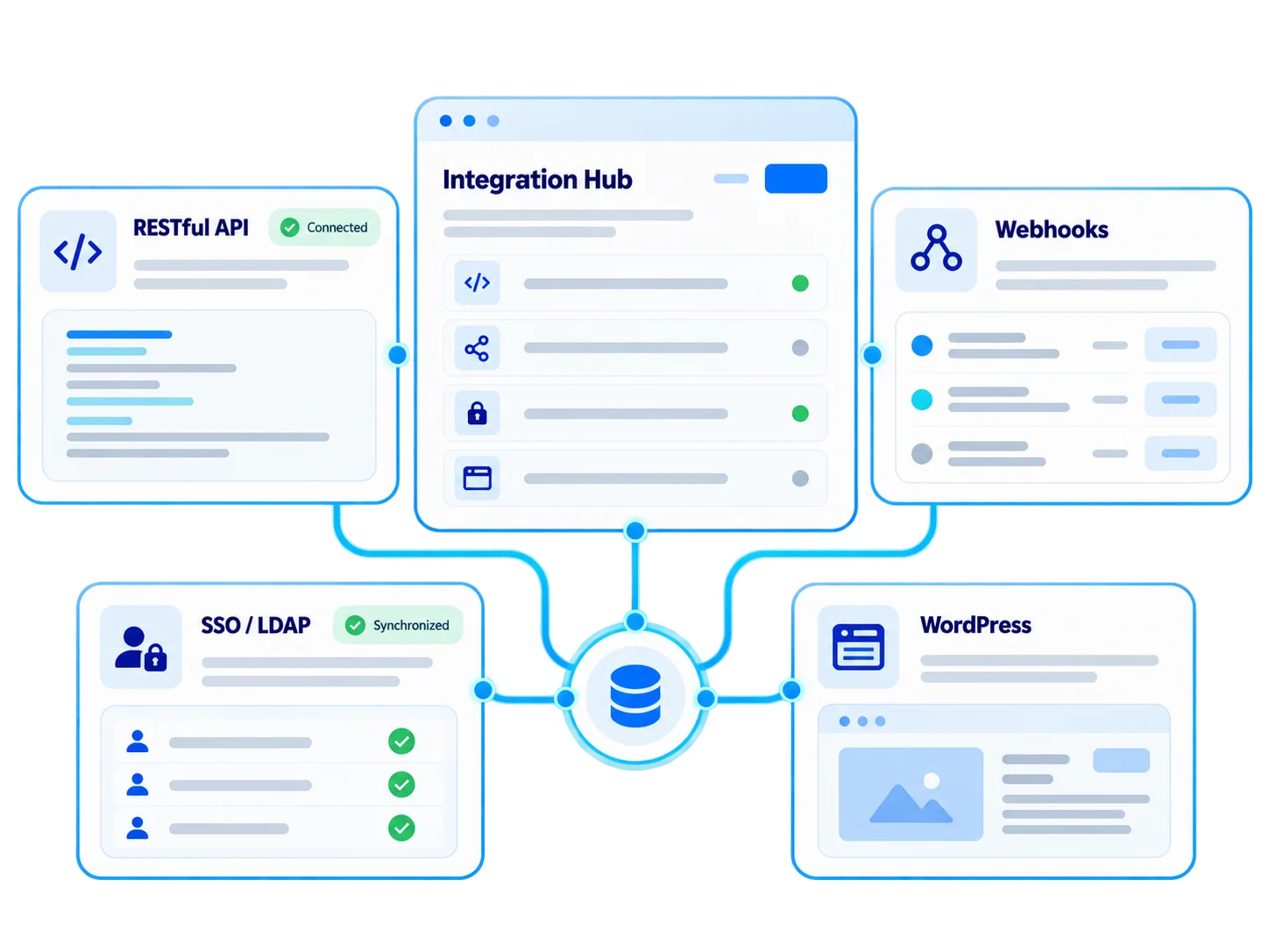 An ecosystem where everything works together