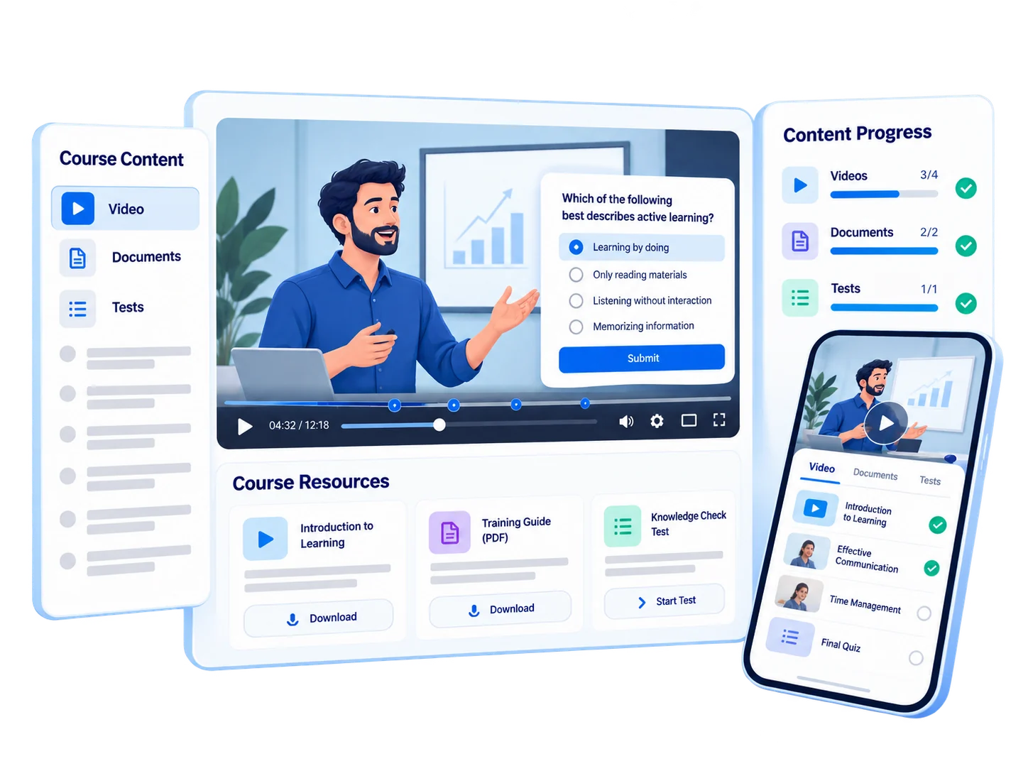 Video learning you can measure