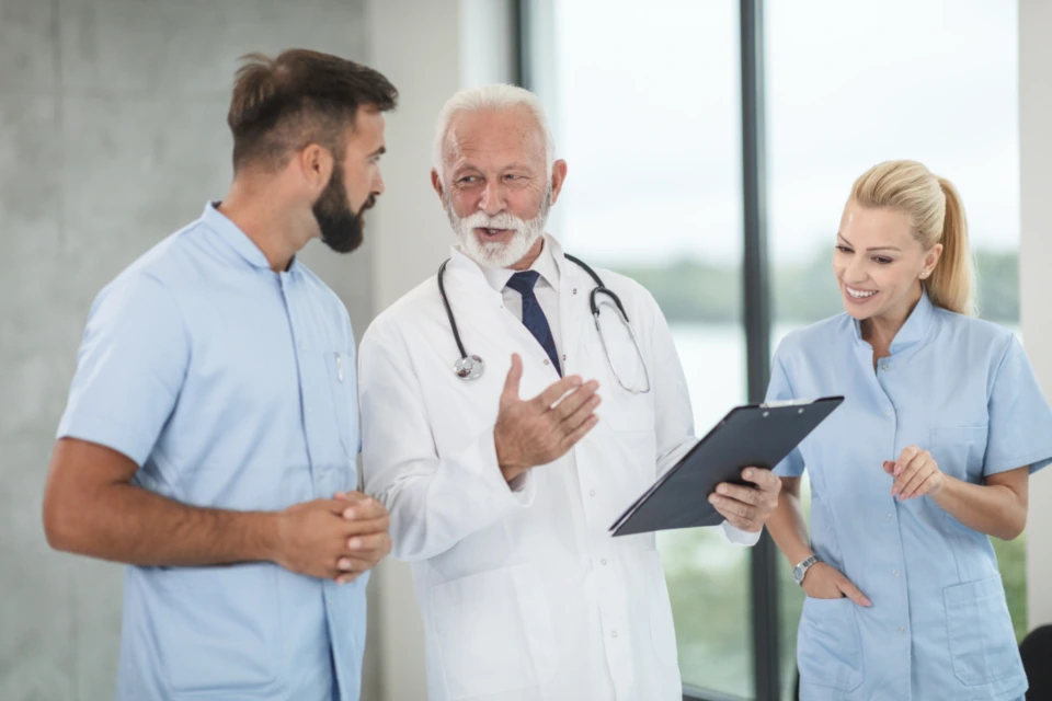 Training that fits the rota and passes the survey